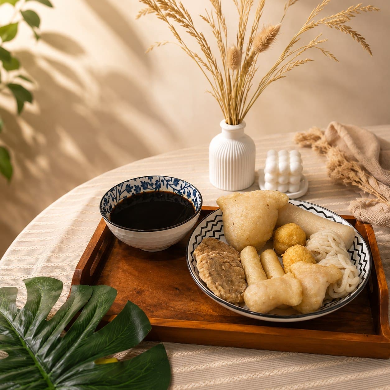 Sajian pempek Sekanak & Co.